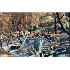 Site of house burnt down in Kuttabul Place, Elanora Heights, 1994