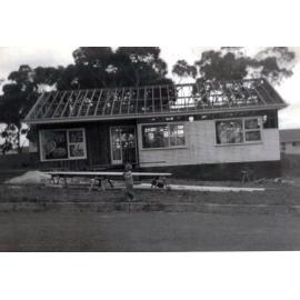 Building the house at 18 St Andrews Gate, Elanora, 1957