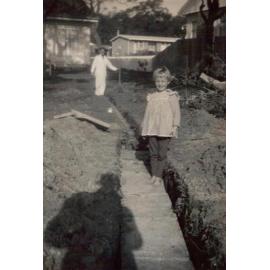 Absorptions trench (septic tanks), St Andrews Gate, Elanora Heights, 1963