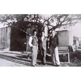 Massimiliano Aloisi and friends at his newly acquired market garden, Campbell Parade Dee Why