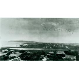 View over Curl Curl Lagoon 1927