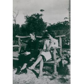 Clara Grimshaw and daughter Pat, Terrey Hills