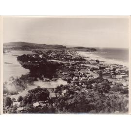 View over Narrabeen from Collaroy Plateau 1930s