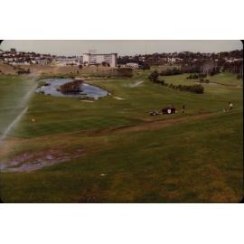 Mona Vale Golf Course looking towards Mona Vale Hospital