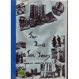 Wesley Heights Manly The First Ten Years c1980s