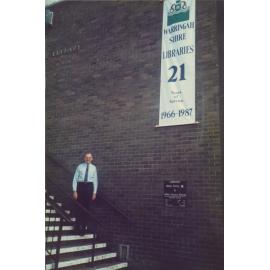 Dee Why Library's 21st Birthday Celebrations - John Ellis Chief Librarian