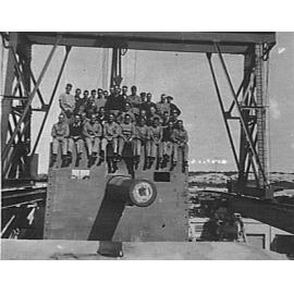 9.2 inch gun installation construction team