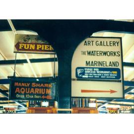 Interior of Manly Wharf