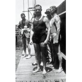 Bathers at Manly Baths