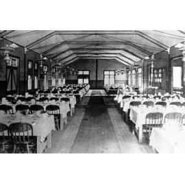 Third class dining room at North Head Quarantine Station