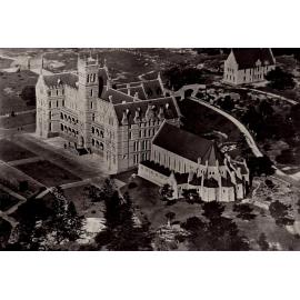 Aerial view of St Patrick's College, Manly, 1947
