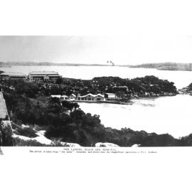 Jetty and Hospital at the Quarantine Station, Manly