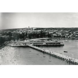 Manly Harbour Pool and Manly Wharf, 1947