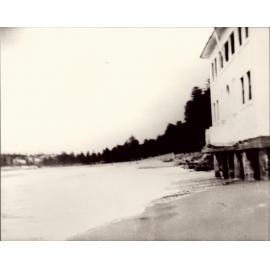 Storm damage near North Steyne Surf Life Saving Club