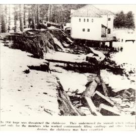 Storm damage at North Steyne