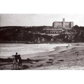 Manly Beach, with St Patrick's College in the background