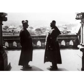 Archbishops Cerretti (L) and Kelly (R) at St Patrick's College