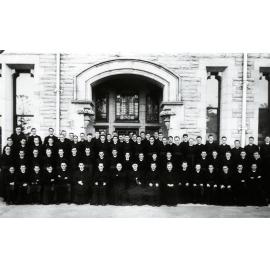 Unidentified gathering, St Patrick's College, Manly