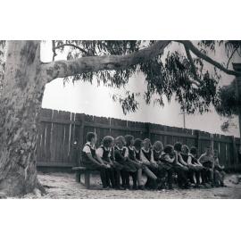 Seaforth Public School pupils in playground