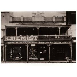 First Manly Branch Commonwealth Bank and Dobson and Moase Chemist