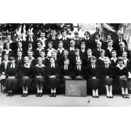 Manly Secondary Home Science School pupils, Class 2A, 1958