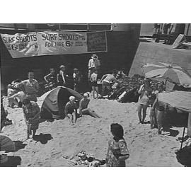 Hire stall, Manly Beach