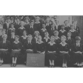 Manly Secondary Home Science School pupils, Class 3A, 1958