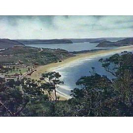 View over Palm Beach, Pittwater and Lion Island