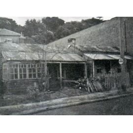 Condemned houses in Eustace Street, Manly, 1959
