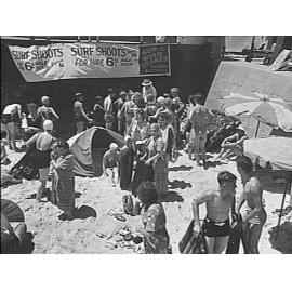 Hire stall at south end of Manly Beach