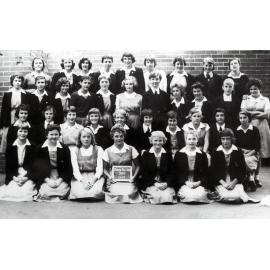 Manly Secondary Home Science School pupils, Class 3HC, 1959