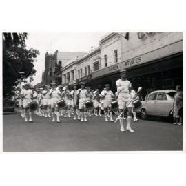 A procession along the Corso towards Manly Wharf, 1960