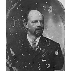 Portrait of W.J.Beattie, Overseer of Works, Manly Council