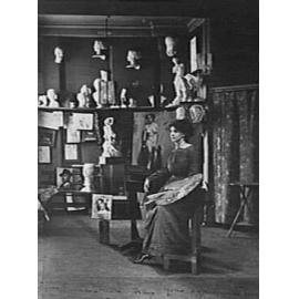 Interior of Antonio Dattilo-Rubbo's studio