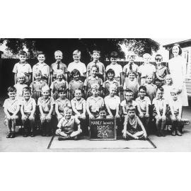 Manly Public School pupils, Class 2A, 1965