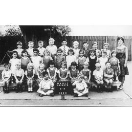 Manly Infants School pupils. Class 2K, 1966