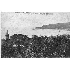 View from Kangaroo Rock over Cabbage Tree Bay