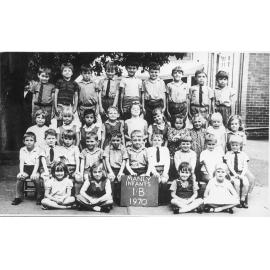 Manly Infants School pupils Class 1B, 1970