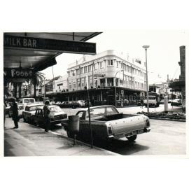 The intersection of Sydney Road and the Corso, 1970s