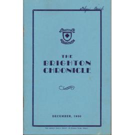 Brighton College Manly, Chronicle December 1950