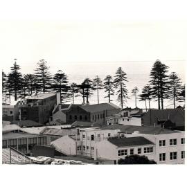 Rooftop view across Manly 1970s