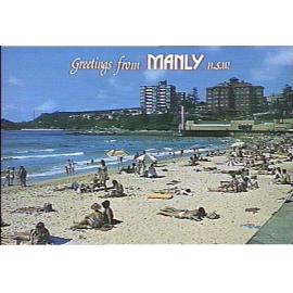Manly Beach Postcard