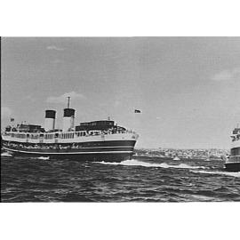 Unidentified ferry, possibly "South Steyne"