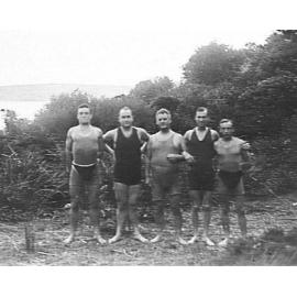 Campers at Freshwater Beach