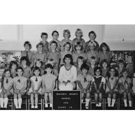 Seaforth Infants School pupils, Class 1D, 1975