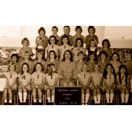 Seaforth Infants School pupils, Class 2E-1E, 1975