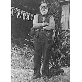 Portrait of an unidentified elderly man