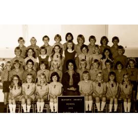 Seaforth Infants School pupils, Class 2H, 1975