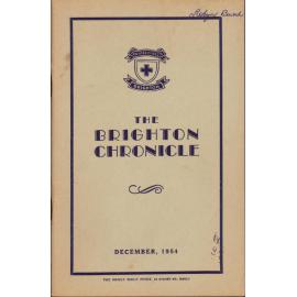Brighton College Manly, Chronicle December 1954