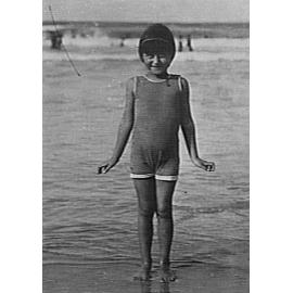 Portrait of a young girl on Manly Beach